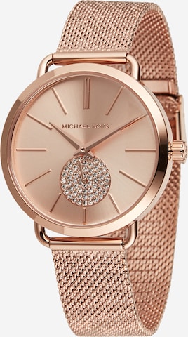 auksinė Michael Kors Analoginis (įprasto dizaino) laikrodis 'PORTIA, MK3845': priekis