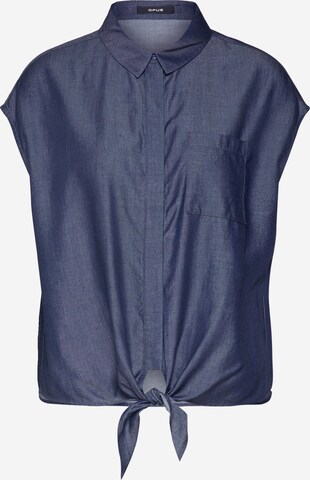 OPUS Blouse 'Falim' in Blauw: voorkant