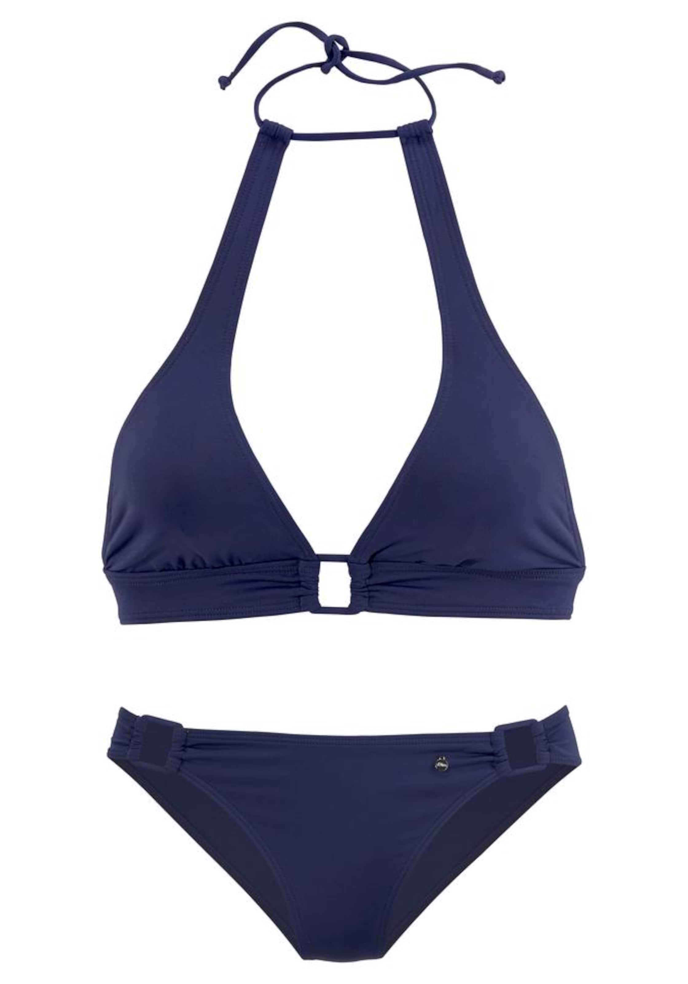 s.Oliver Bandeau Bikiny – modrá: přední strana