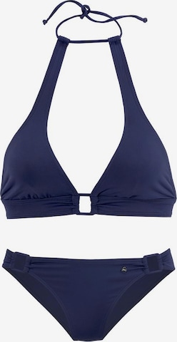 Bikini di s.Oliver in blu: frontale