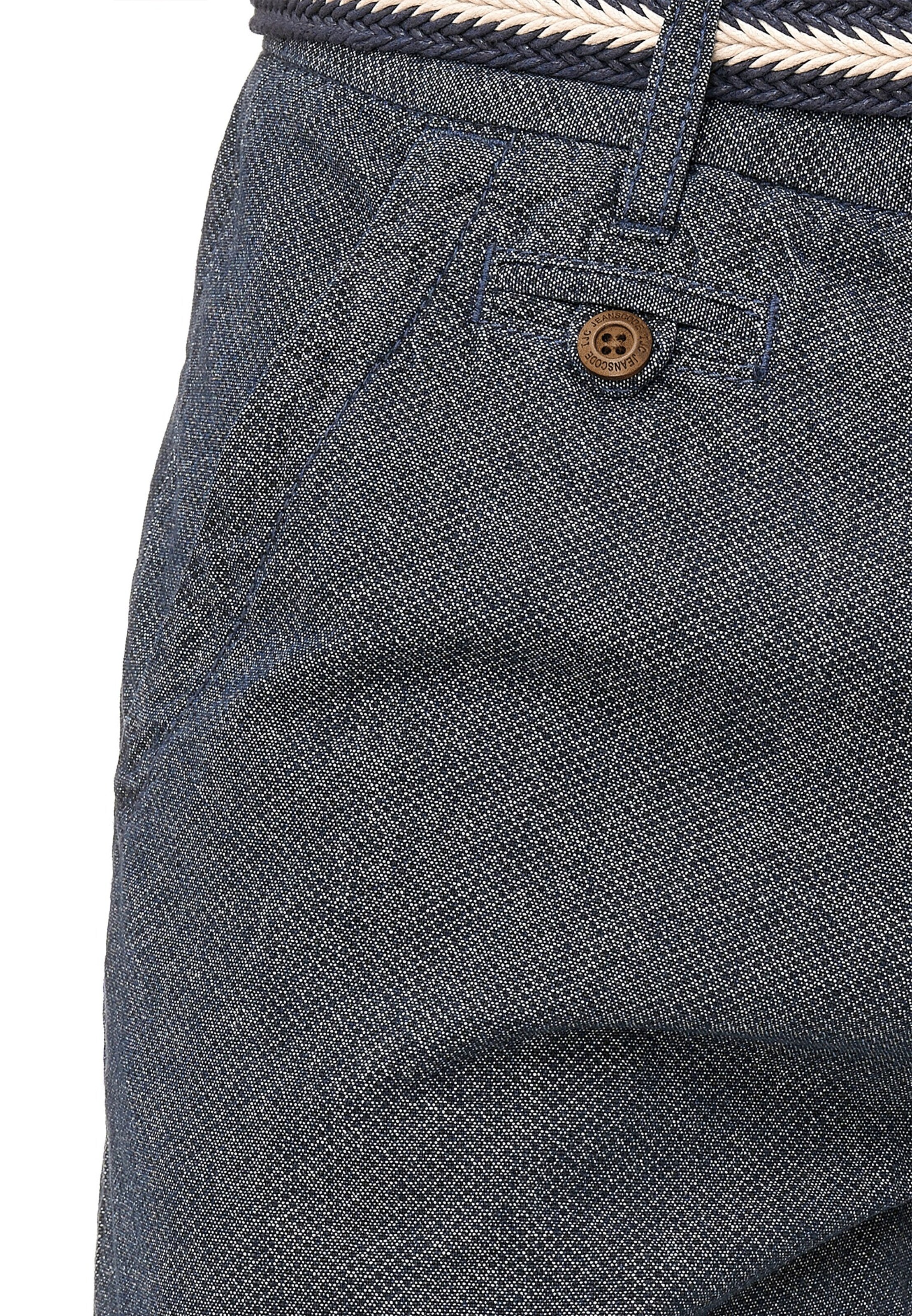 INDICODE JEANS Regular Broek 'Cuba' in Blauw