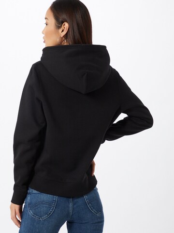 Tommy Jeans Mikina – černá
