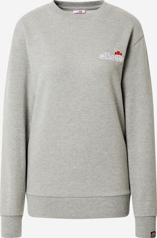 ELLESSE Sweatshirt 'Triome' in Grijs: voorkant