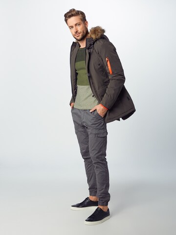 INDICODE JEANS Parka 'Leake' in Grün