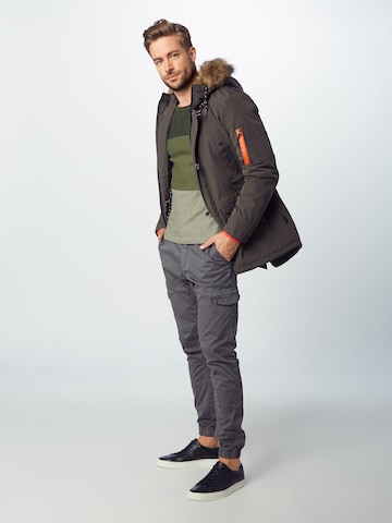 Parka d’hiver 'Leake' INDICODE JEANS en vert