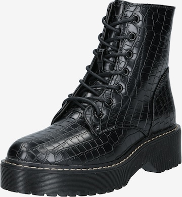 ABOUT YOU Stiefelette 'Eleni' in Schwarz