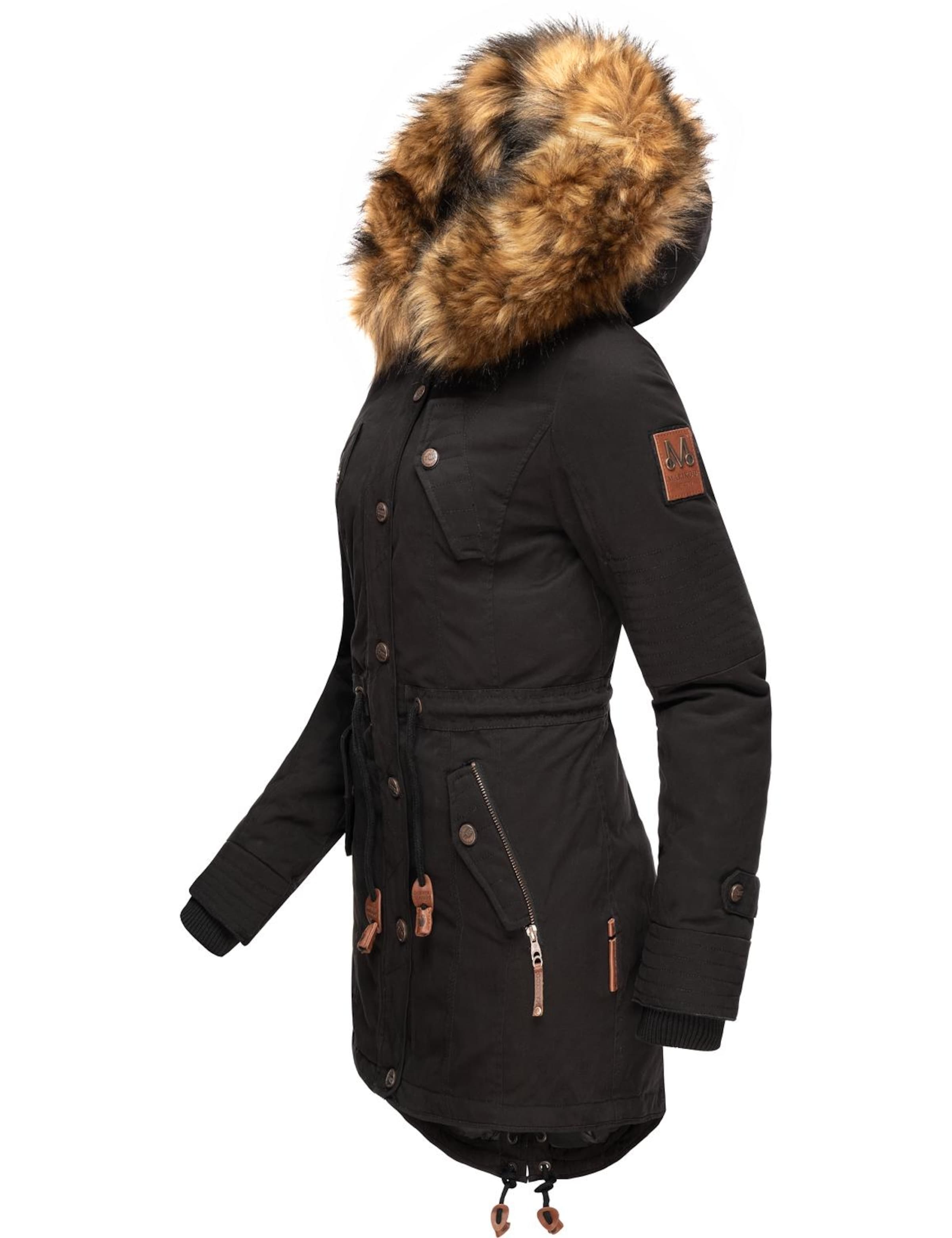 MARIKOO Vinterparka 'La Viva' i sort