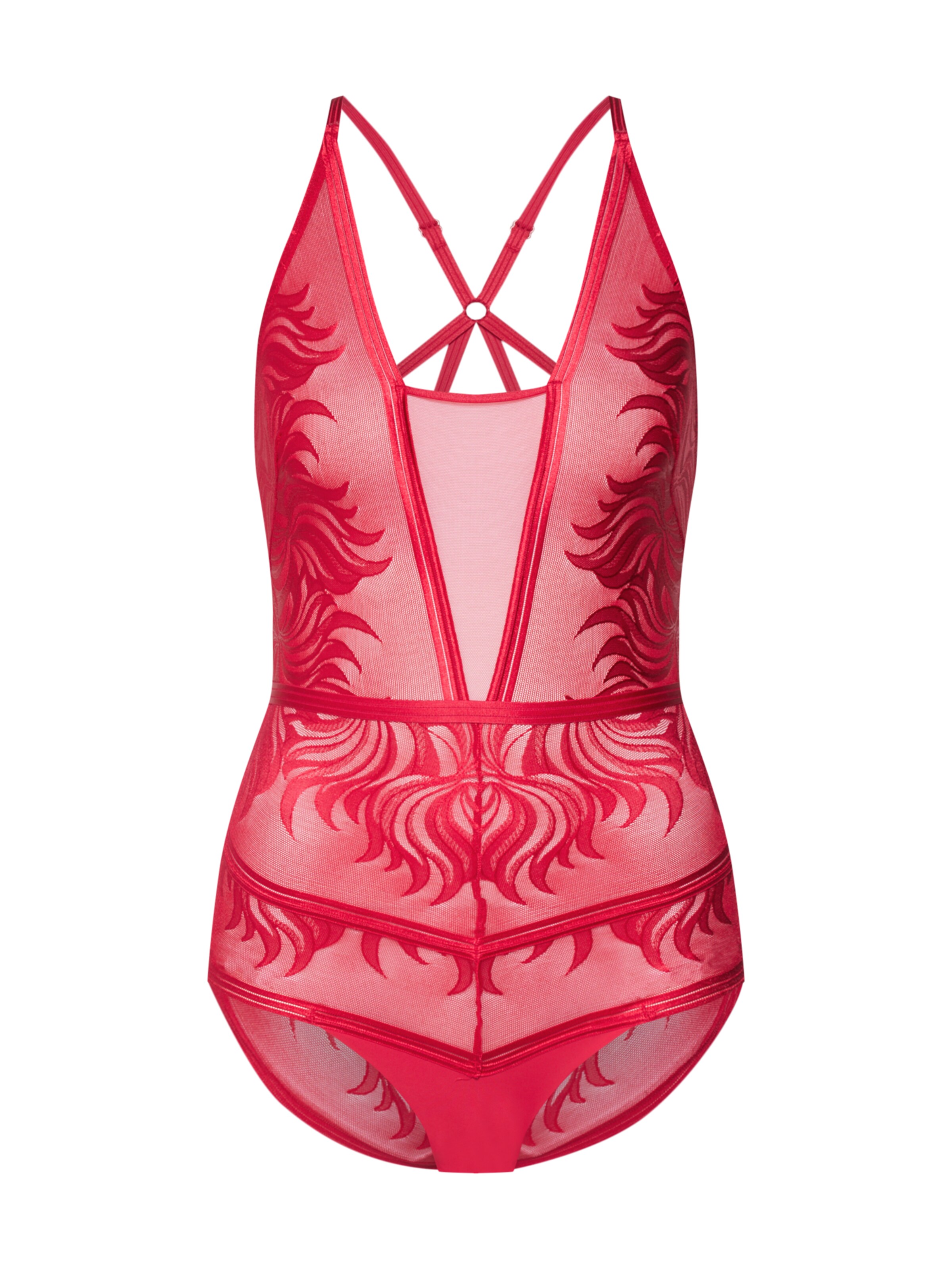 TRIUMPH - Body 'Palm Spotlight' in de kleur Rood