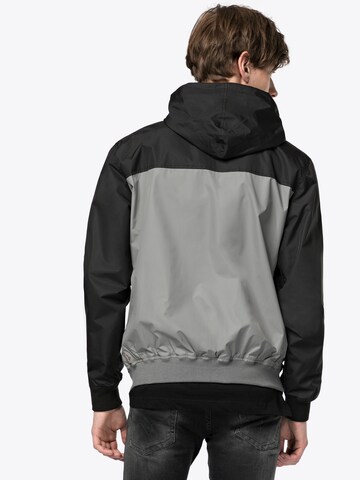 Iriedaily Between-season jacket 'Auf Deck' in Grey: back