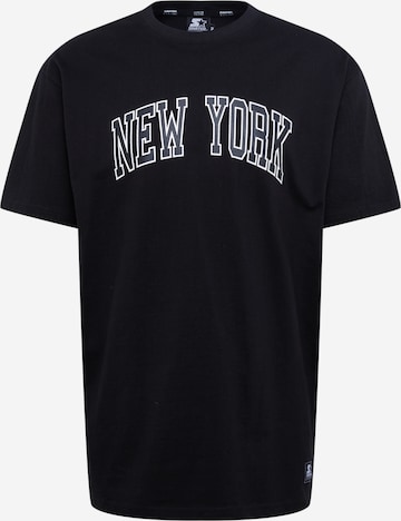 Starter Black Label Regular fit Póló 'New York' - fekete: elől