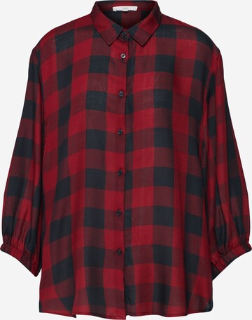 Lee Blouse in Rood: voorkant