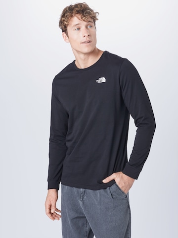 THE NORTH FACE Shirt 'Simple Dome' in Black: front