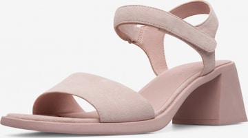 CAMPER Strap Sandals 'Karolina' in Pink: front