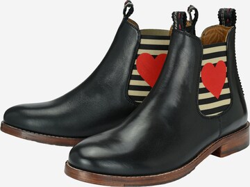 Crickit Chelsea boots 'Julia' in Zwart