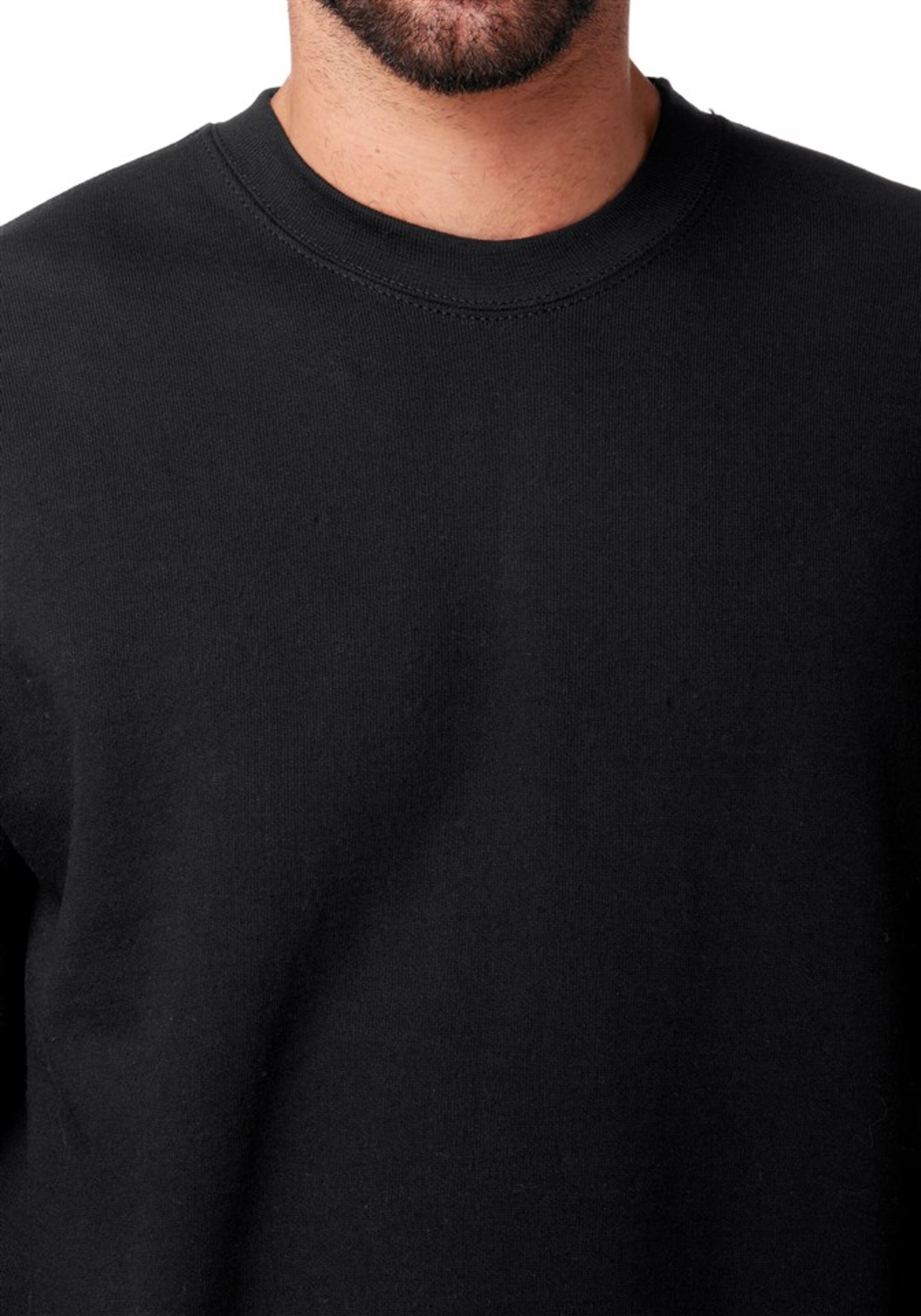 FRUIT OF THE LOOM Sweatshirt in Schwarz