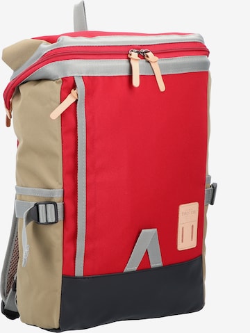 Harvest Label Backpack in Red