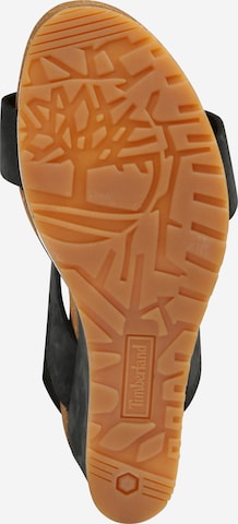 TIMBERLAND Strap Sandals 'Capri Sunset' in Black: bottom