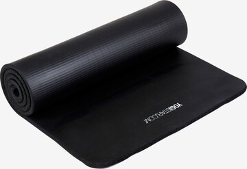 YOGISTAR.COM Mat in Black: front