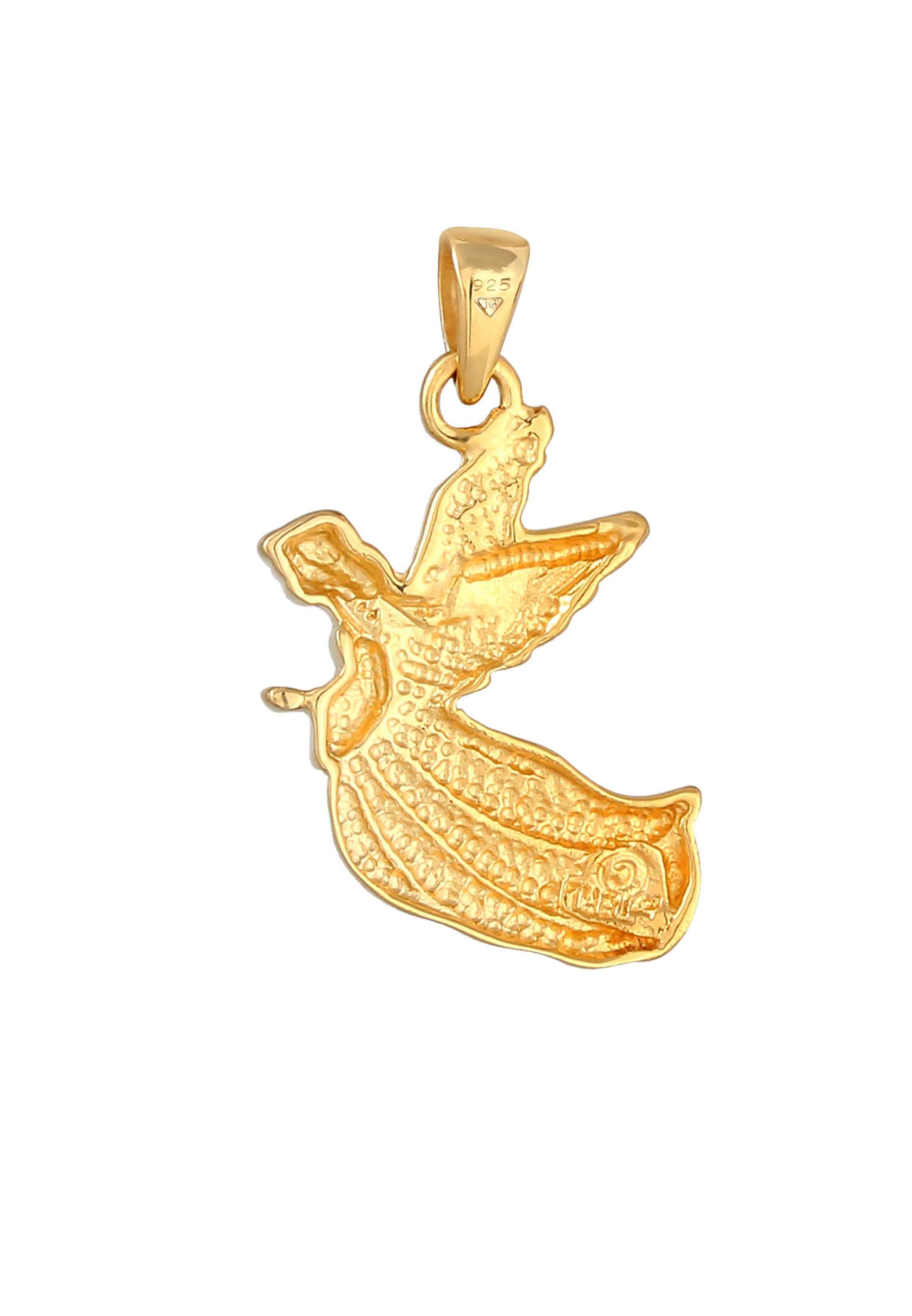 Nenalina Pendant in Gold: front