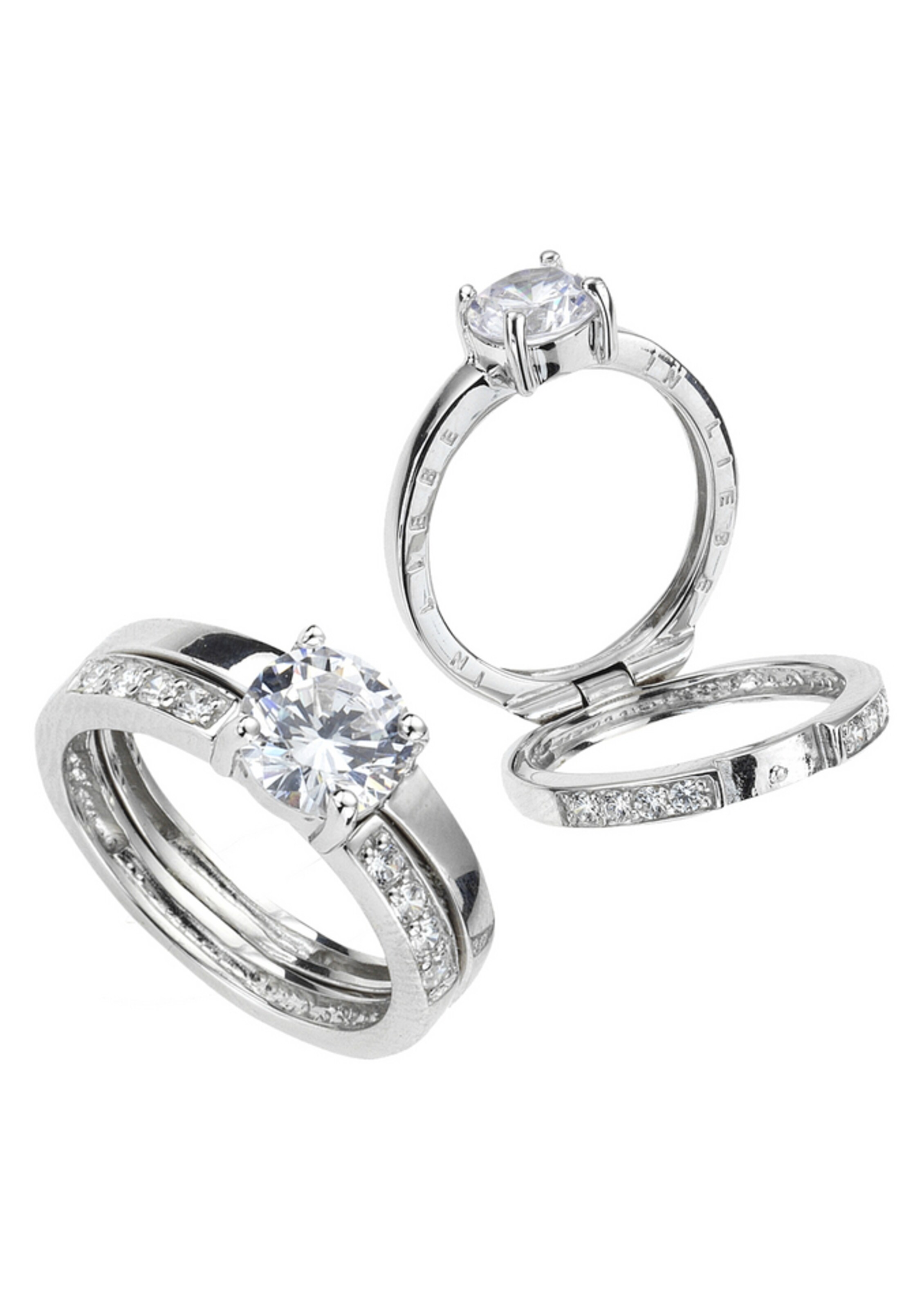 FIRETTI Ring in Silver: front