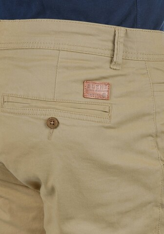 BLEND Regular Chino trousers 'Kainz' in Beige