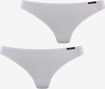 String di Skiny in bianco: frontale