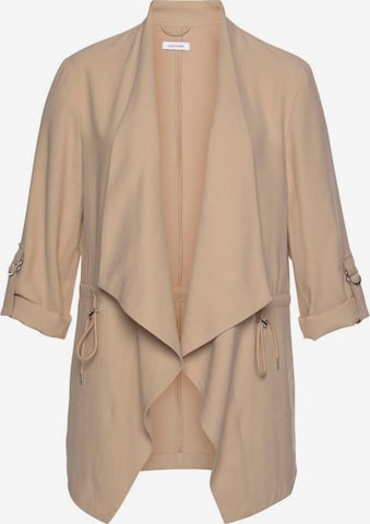 LASCANA - Chaqueta de entretiempo en beige: frente