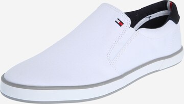 TOMMY HILFIGER Slip-ons in Wit: voorkant