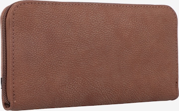 TOM TAILOR Wallet 'Elin' in Brown