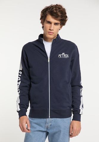 myMo ROCKS Pullover in Blau: Vorderseite