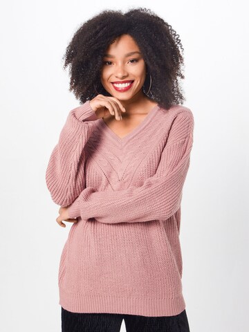 ABOUT YOU Pullover 'Emilia' in Pink: Vorderseite