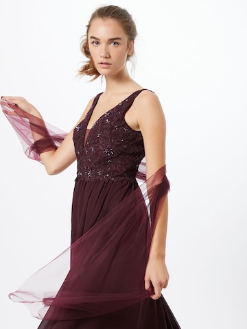 Unique Evening Dress in Purple