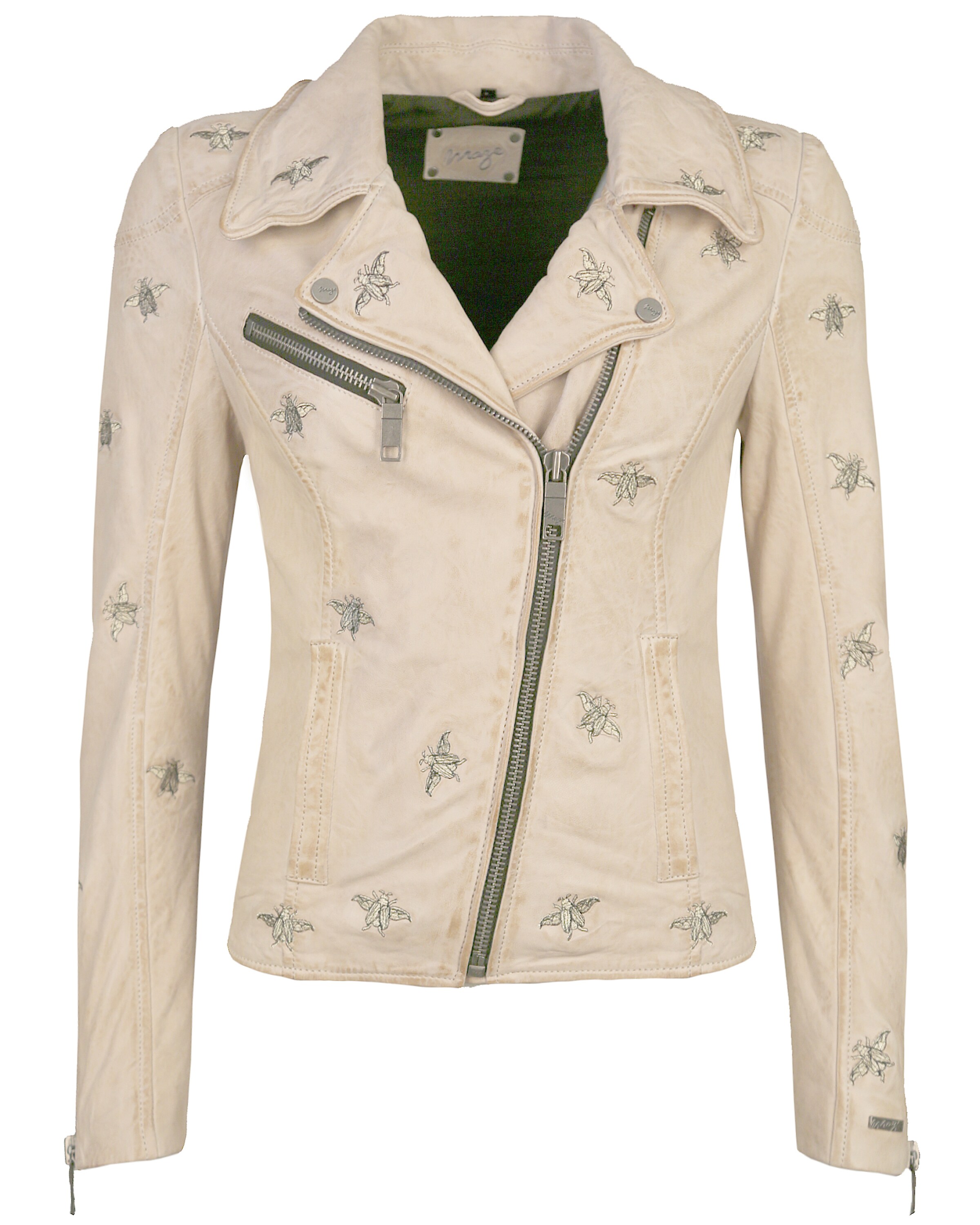 Maze Tussenjas ' Blackridge ' in Beige: voorkant