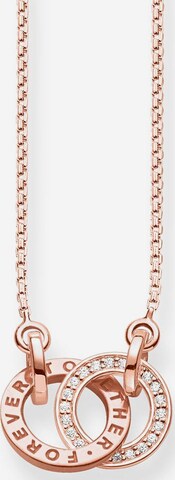 Thomas Sabo Necklace 'Forever Together' in Gold: front