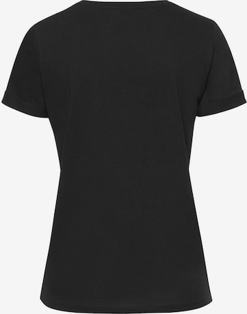 BENCH T-Shirt in Schwarz