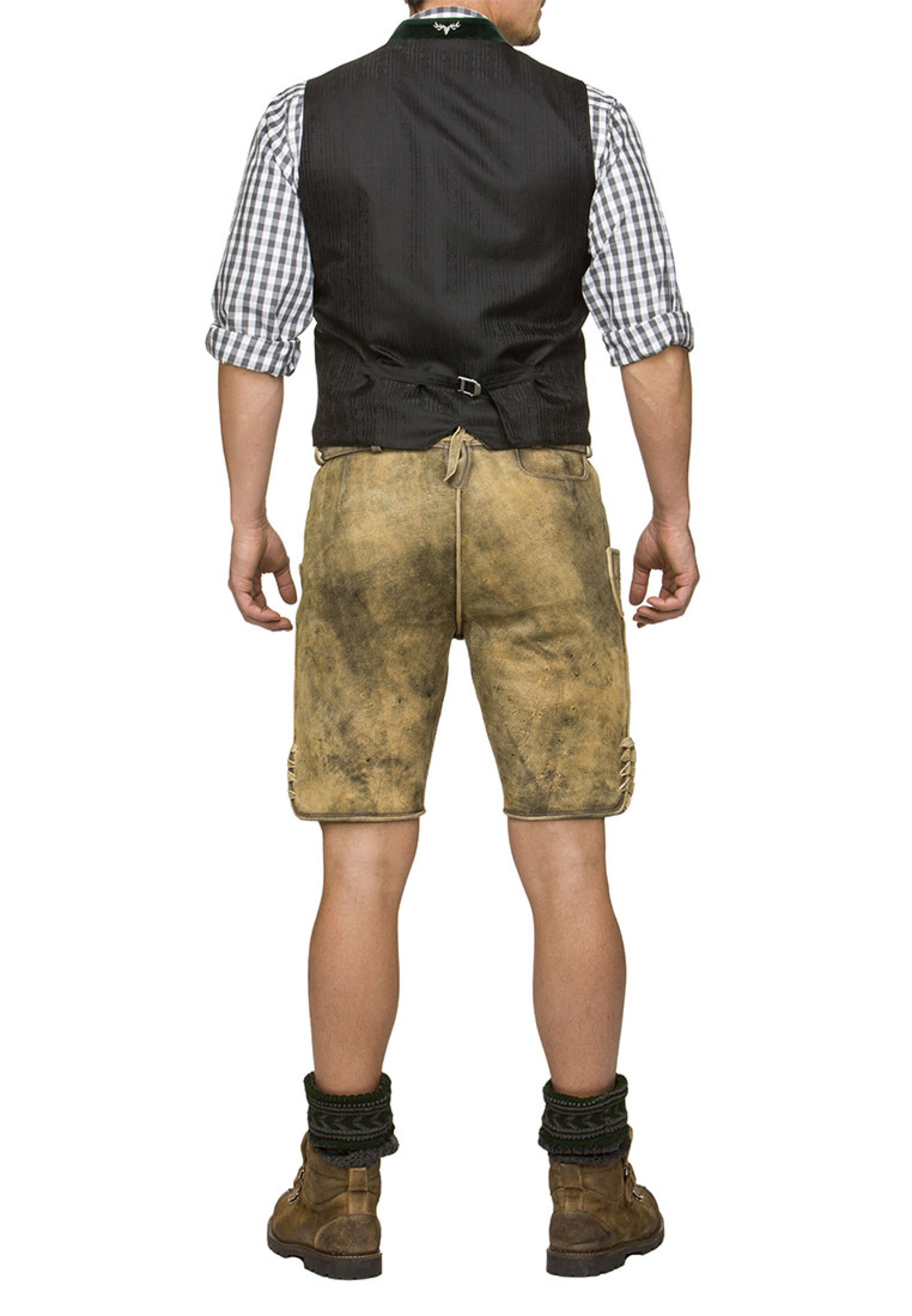 STOCKERPOINT Traditional vest 'Alonso' in Grey