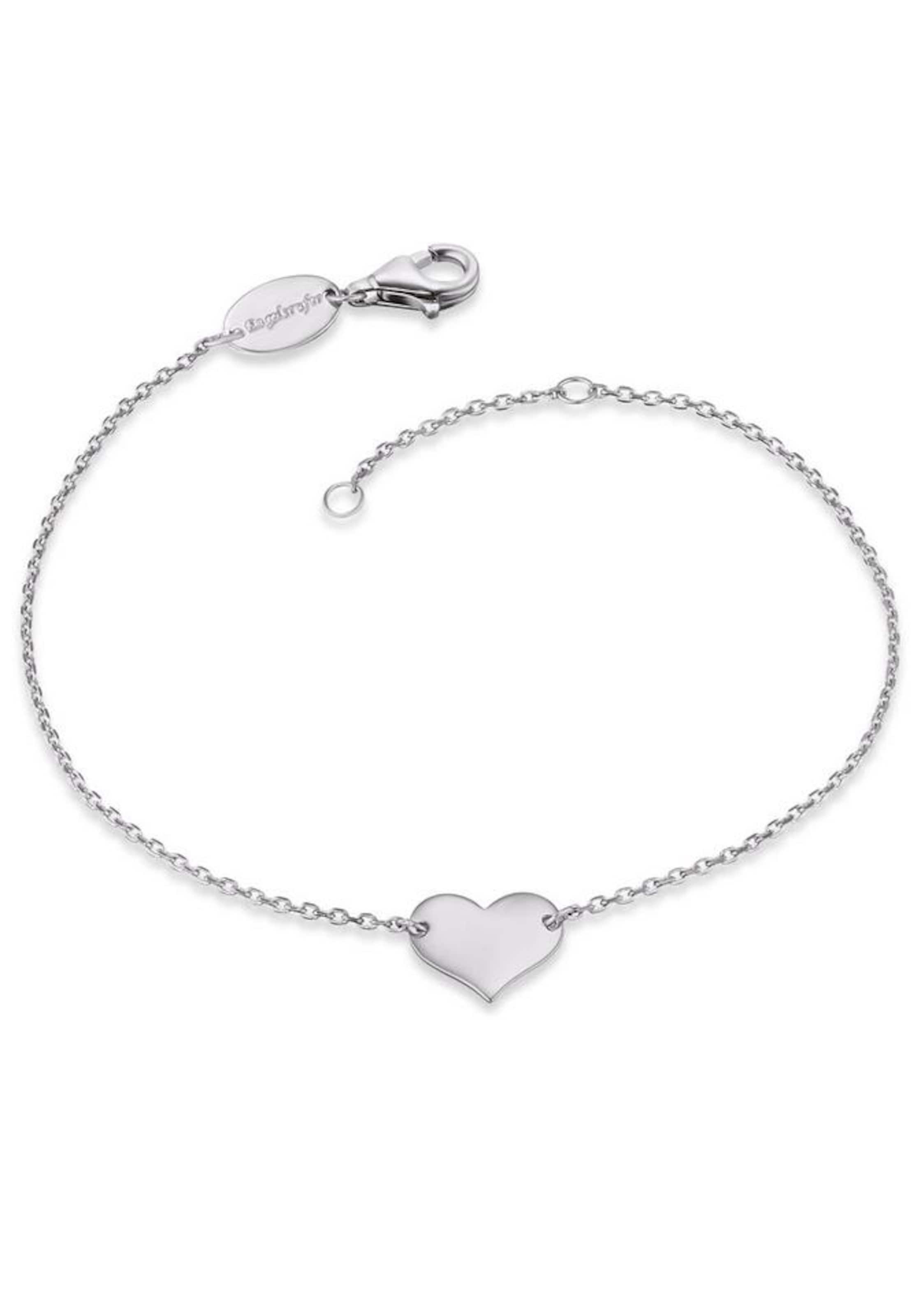 Engelsrufer Bracelet 'Herz' in Silver: front