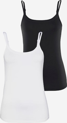 VIVANCE Top in Black: front