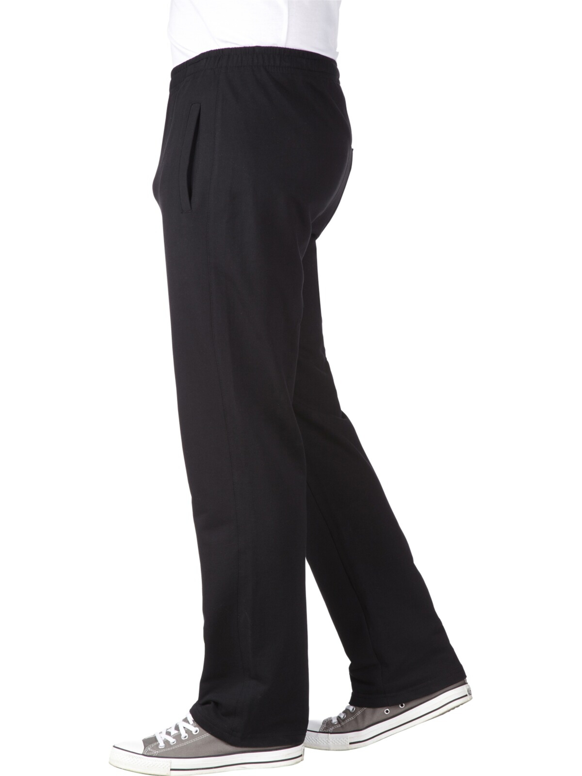 Jan Vanderstorm Regular Pants 'Wenner' in Black