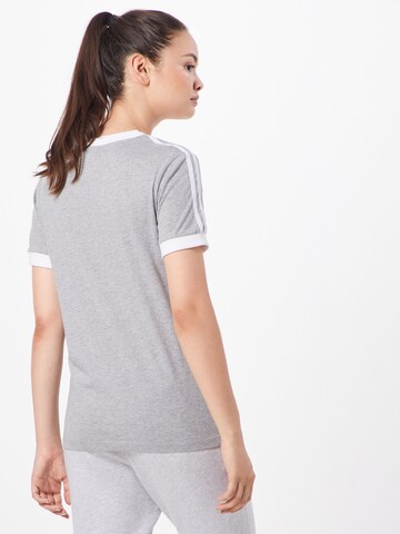 ADIDAS ORIGINALS Shirt 'Adicolor' in Grijs: terug