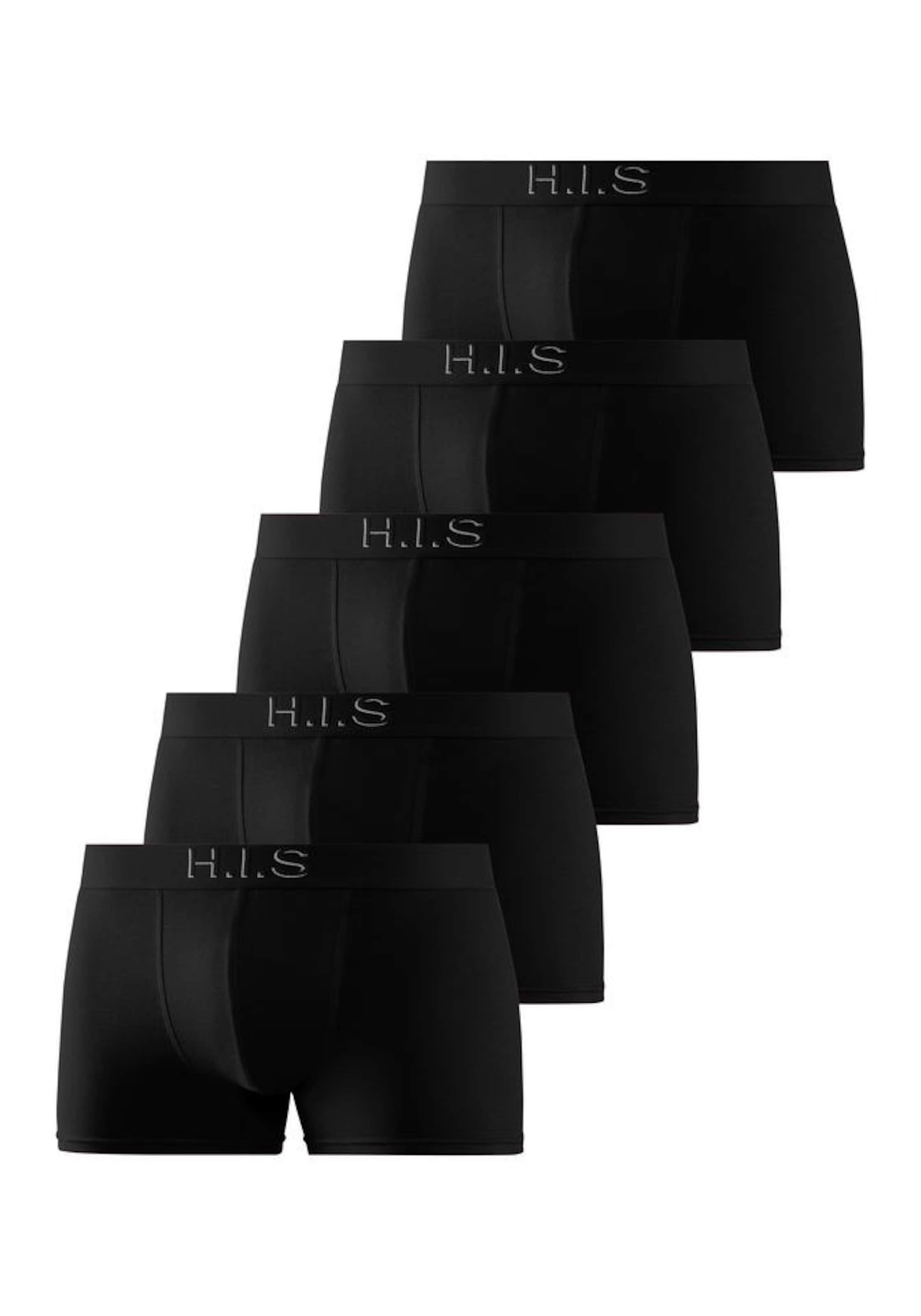H.I.S Boxershorts in Schwarz: Vorderseite