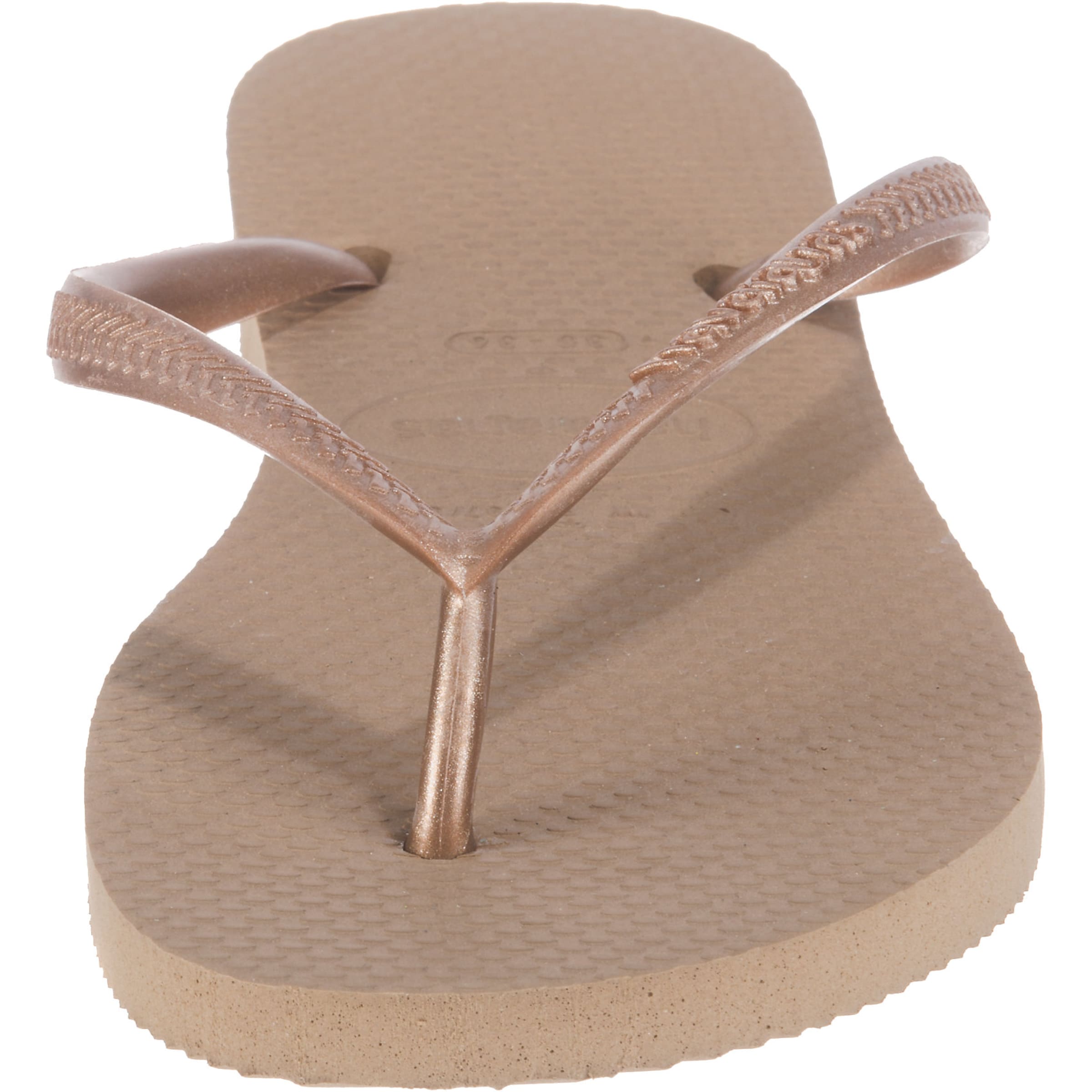 HAVAIANAS Japonki 'Slim' w kolorze brąz
