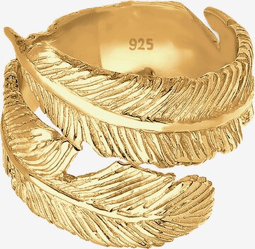 ELLI Ring 'Feder' in Gold