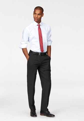 OLYMP Slim fit Business shirt 'Luxor' in White