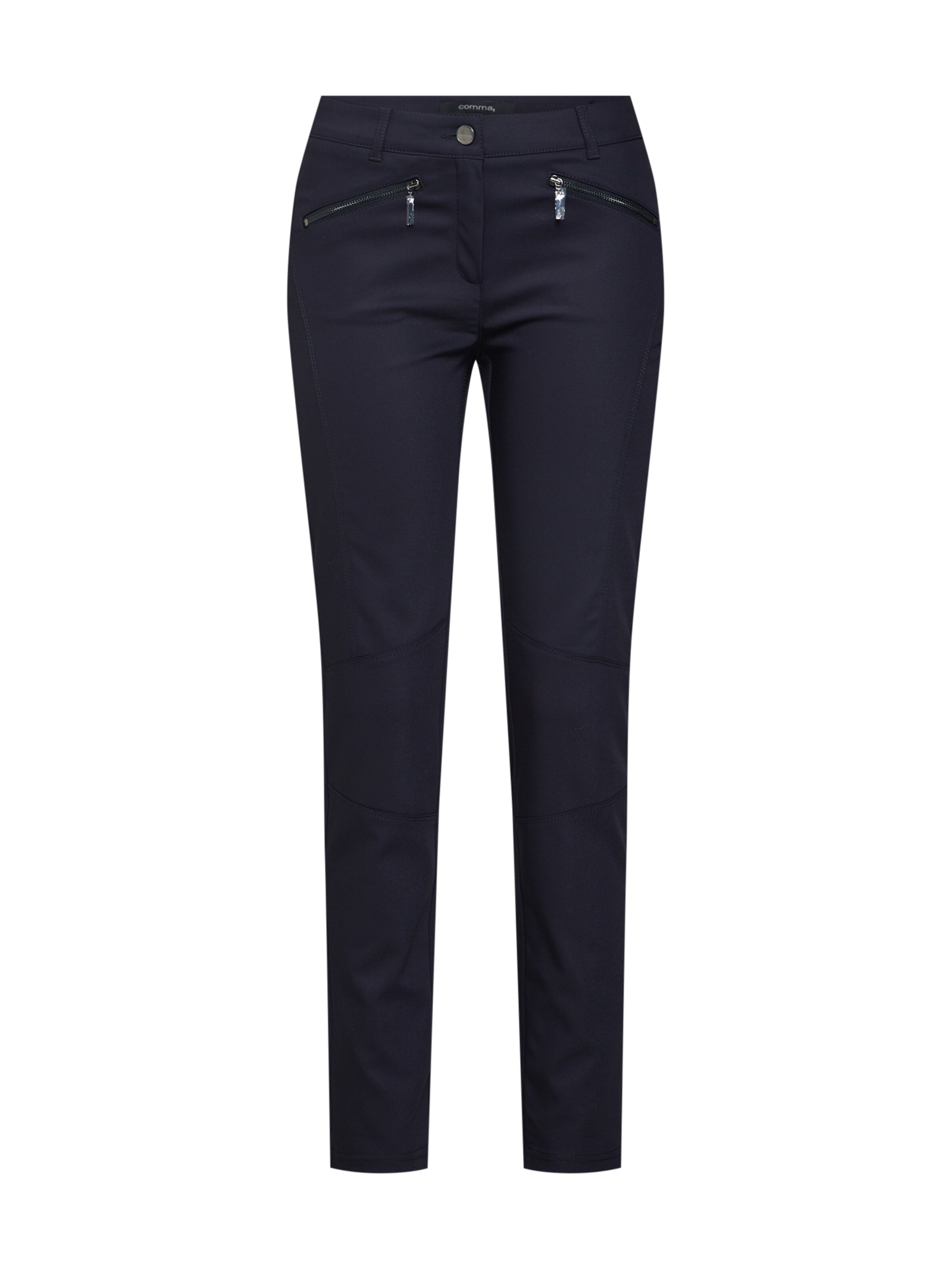 COMMA - Chino in de kleur Navy