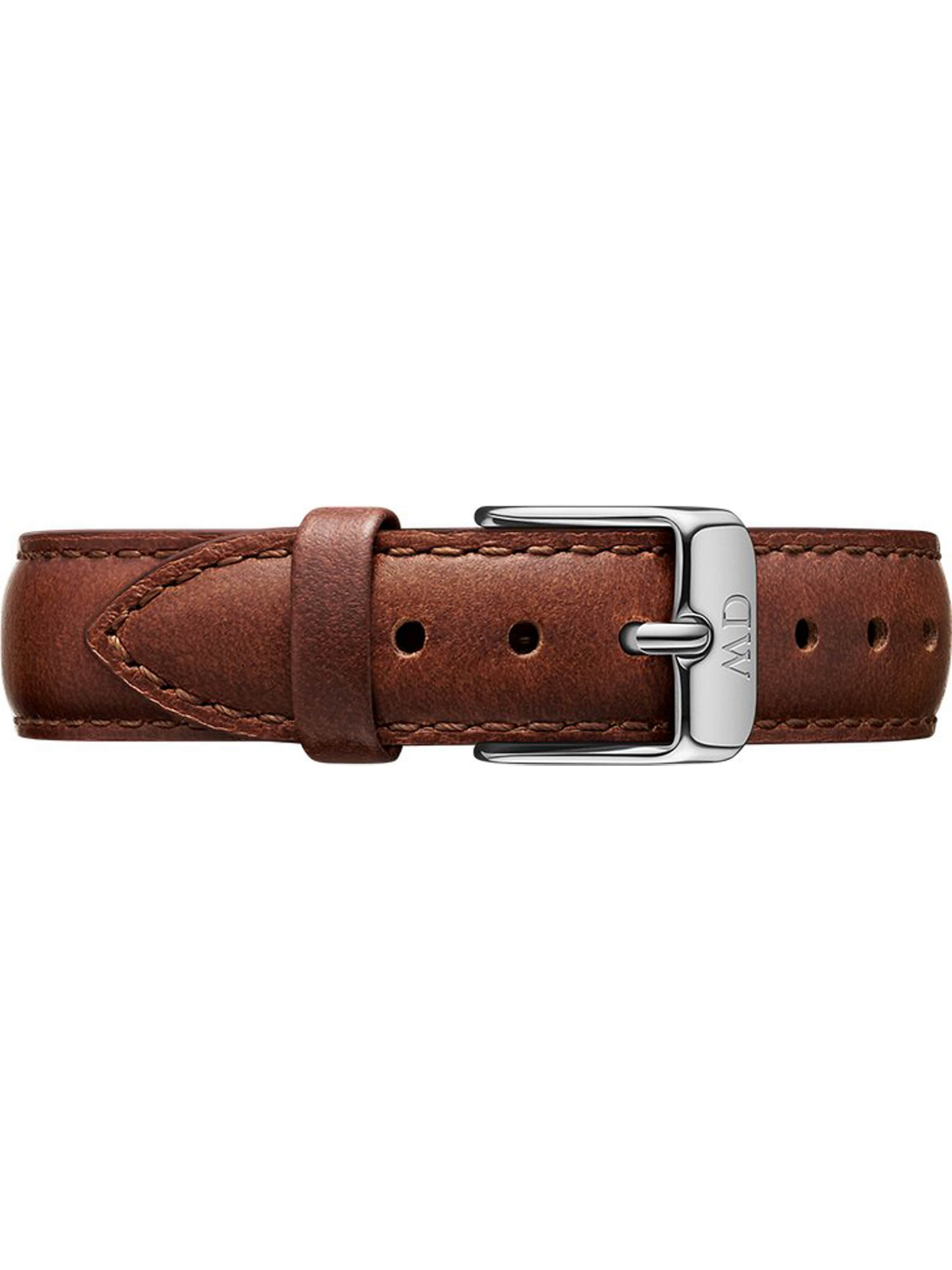 Daniel Wellington Uhrenarmband in Braun: Vorderseite