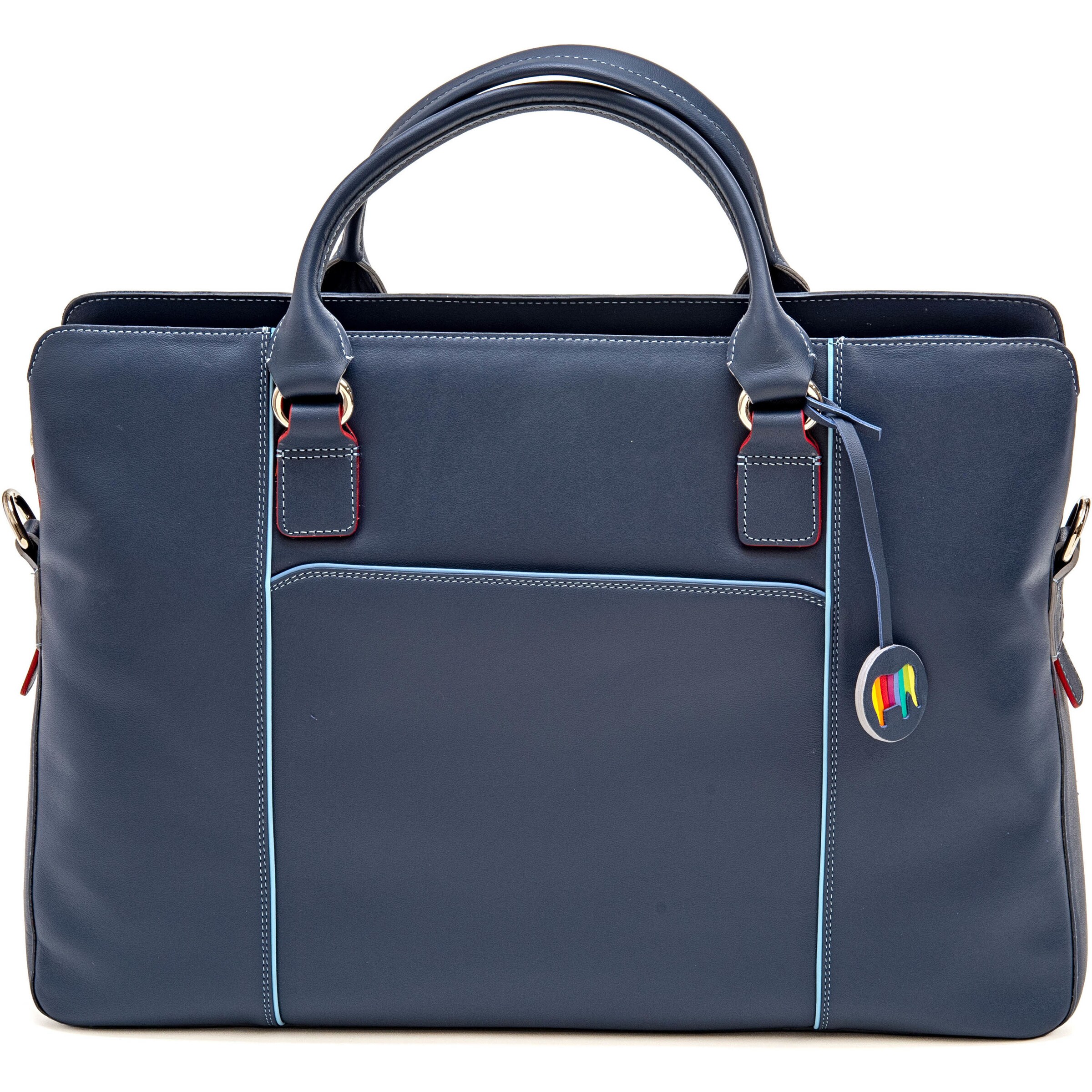 Borsa portadocumenti di mywalit in blu: frontale