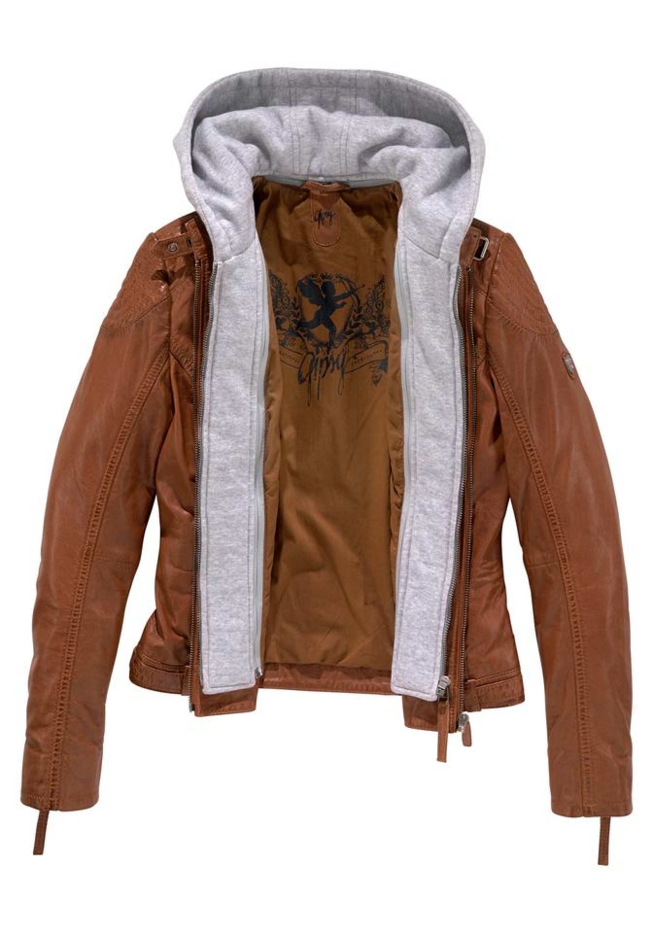 Gipsy by Mauritius Übergangsjacke in Braun