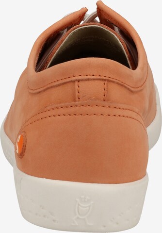 Softinos Sneakers laag in Oranje