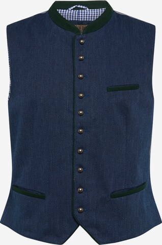 MARJO Regular fit Traditional Vest 'Agonis' in Blue: front